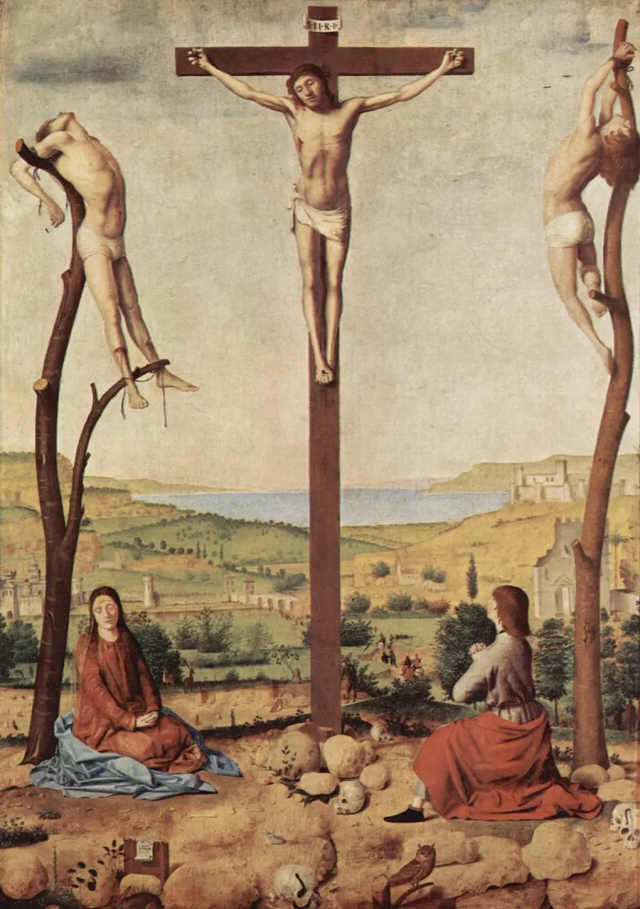 The Crucifixion card