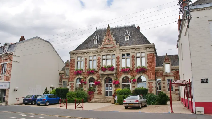 La carte Vitry-en-Artois