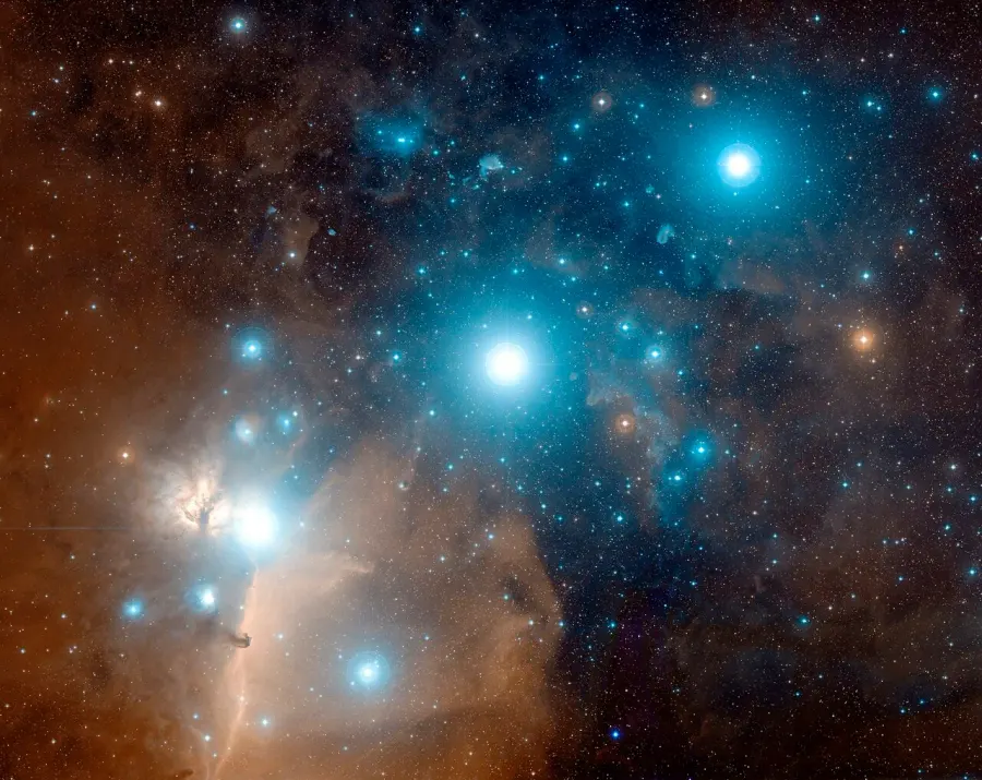 La carte Ceinture d'Orion