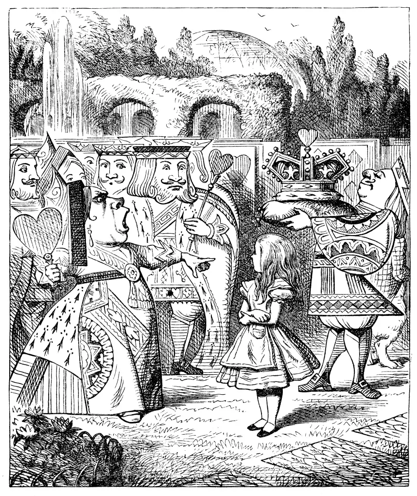The Queen of Hearts card