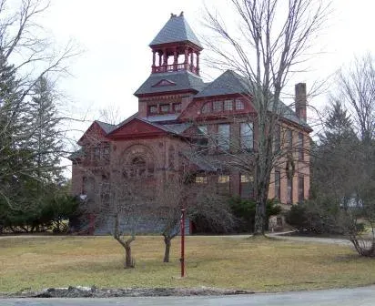 The Falls Village, Connecticut card
