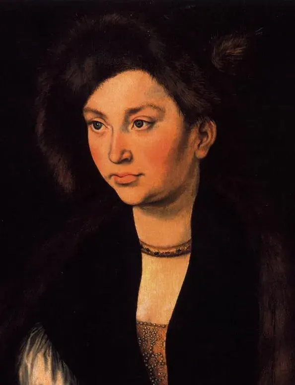 The Catherine of Saxony, Archduchess of Austria card