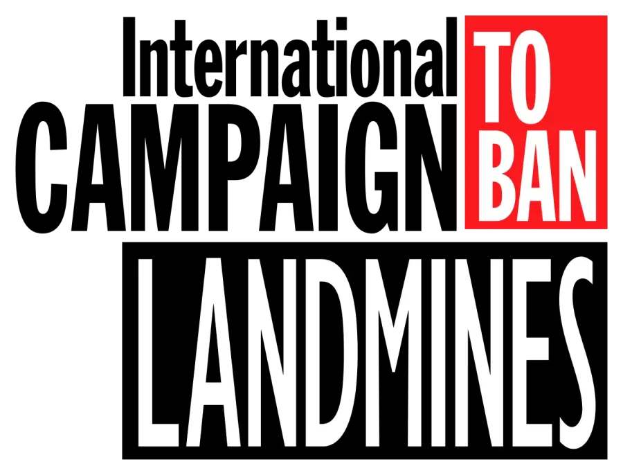 The International Campaign to Ban Landmines card