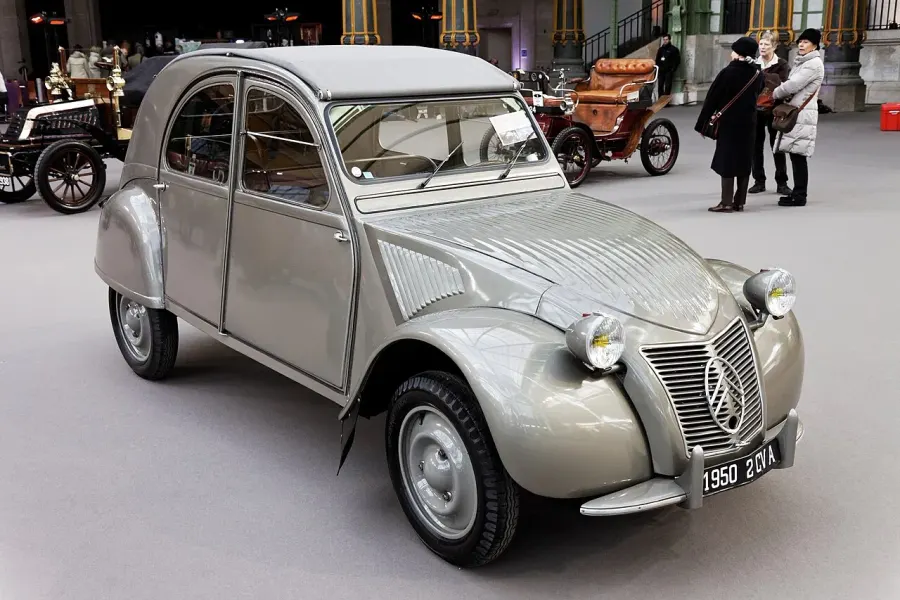 The Citroën 2CV card