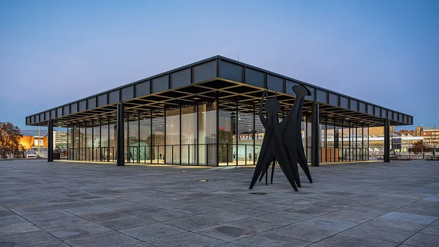 La carte Neue Nationalgalerie