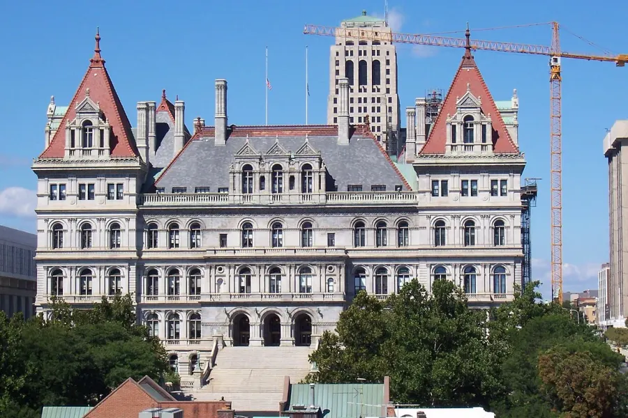 The New York State Legislature card