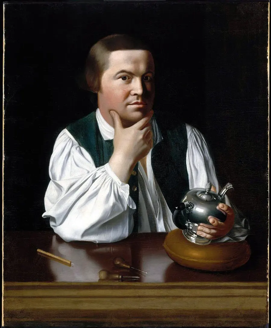La carte Paul Revere