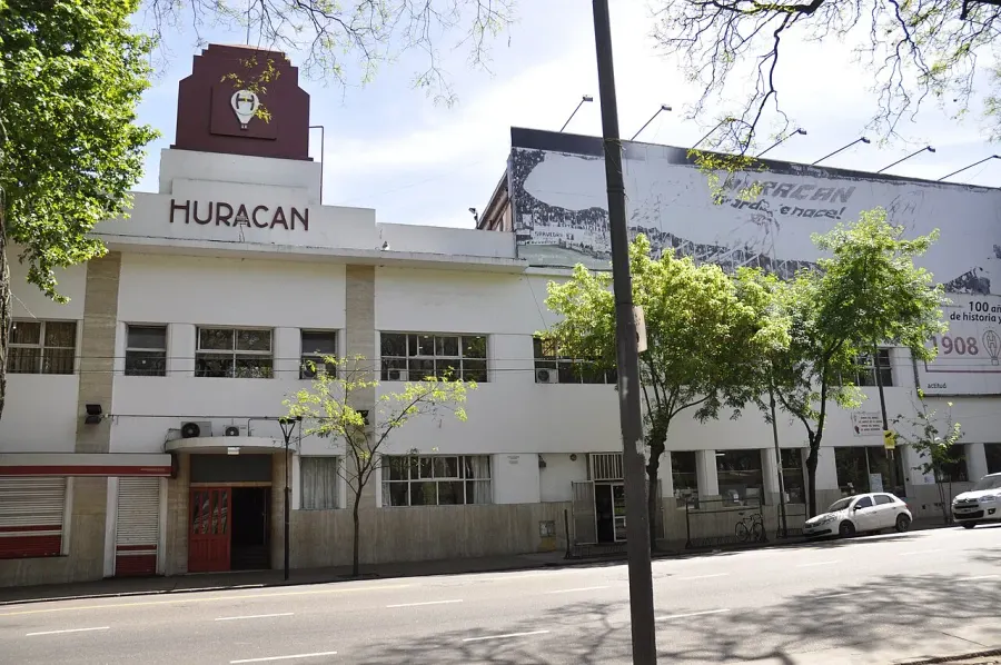 The Club Atlético Huracán card