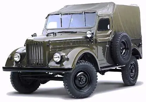 La carte GAZ-69
