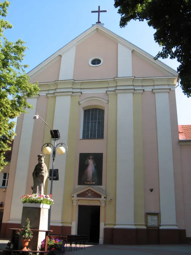 La carte Couvent des Capucins de Łomża