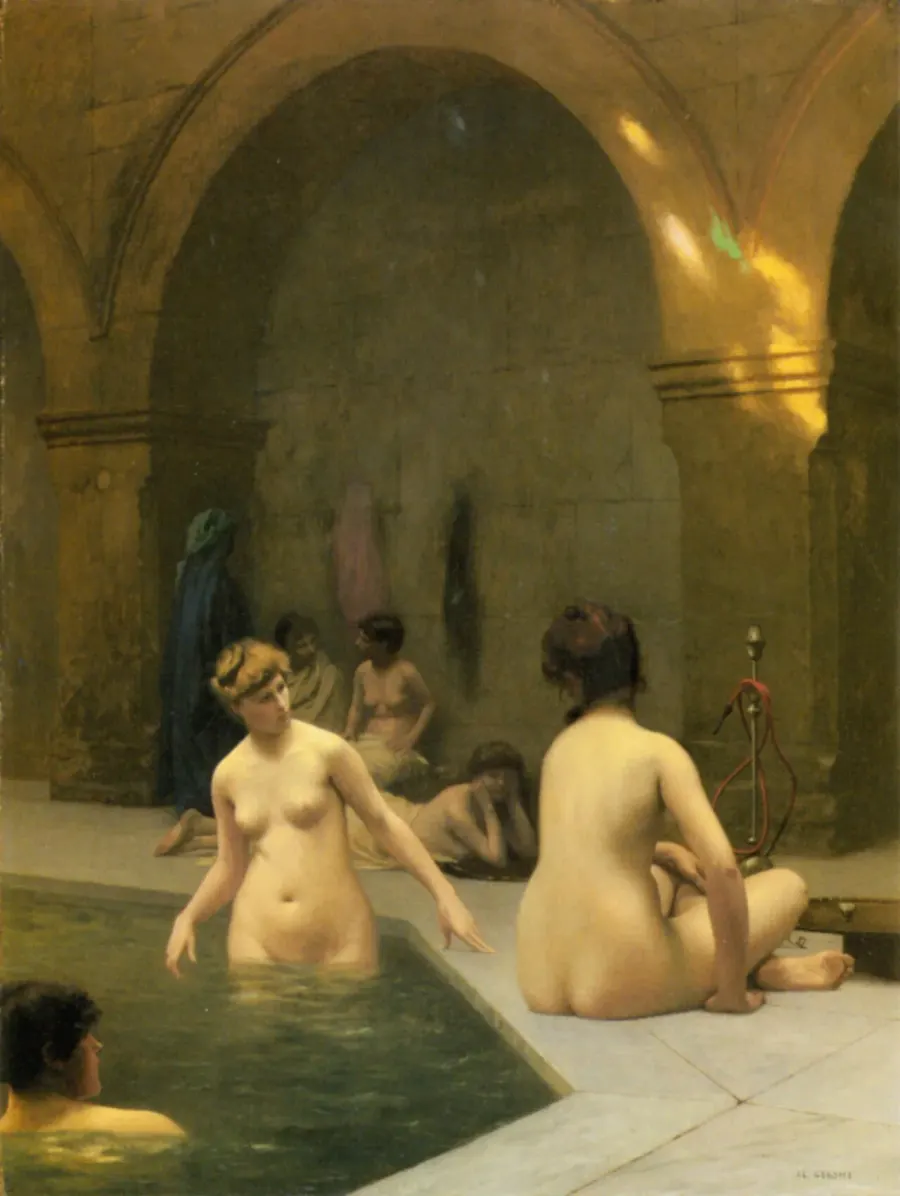 The Bathing card