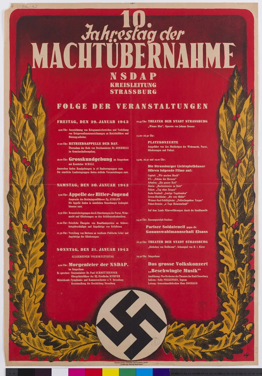 La carte Machtergreifung