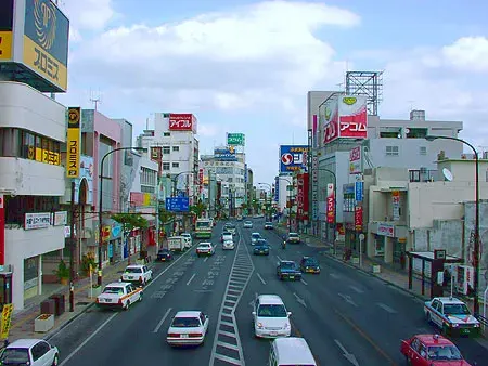 La carte Okinawa