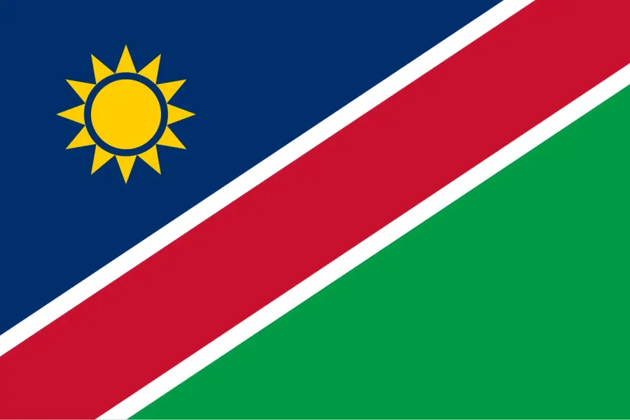 The Namibia national football team card