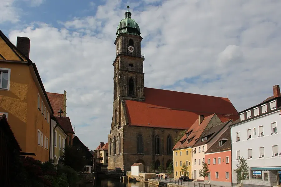 La carte Basilique Saint-Martin d'Amberg