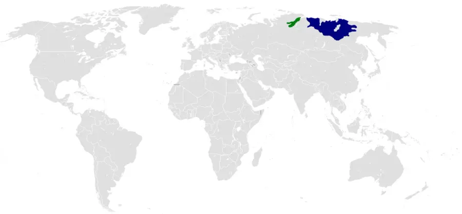 La carte Dolgane