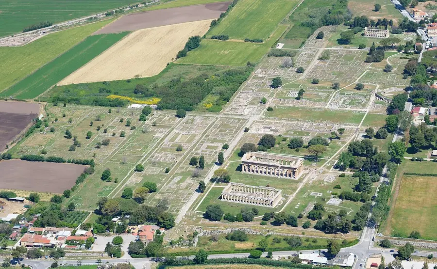 La carte Paestum