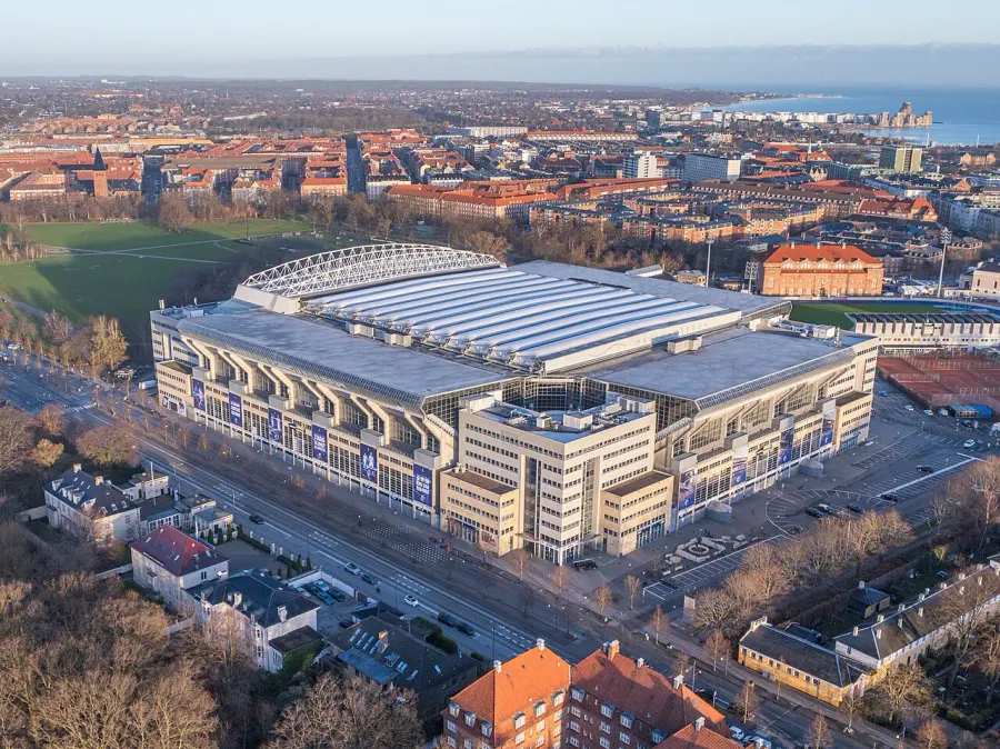 La carte Parken Stadium