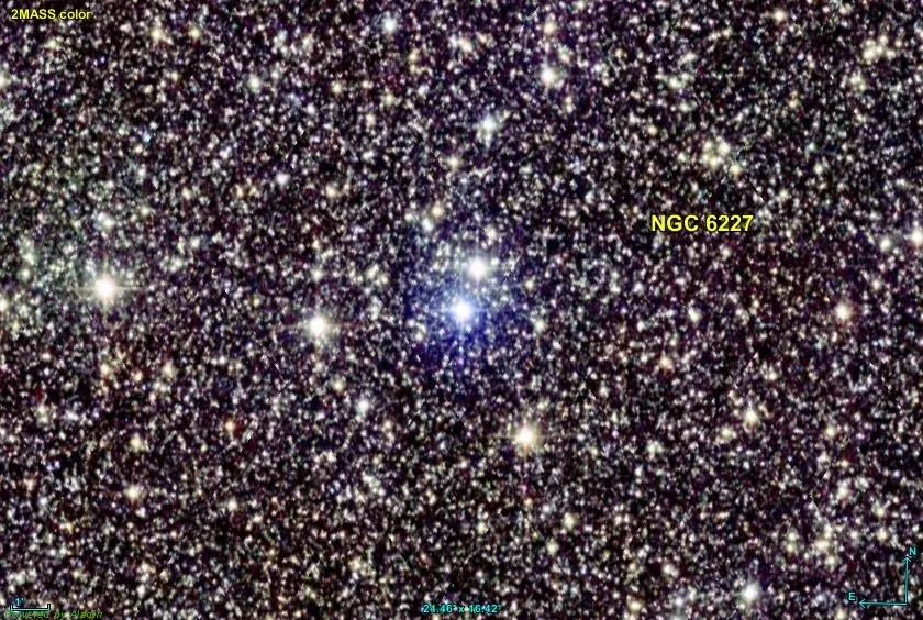 The NGC 6227 card