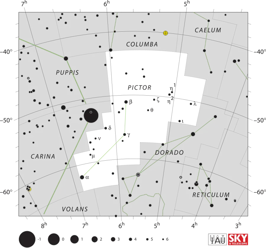 The EBLM J0555−57 card