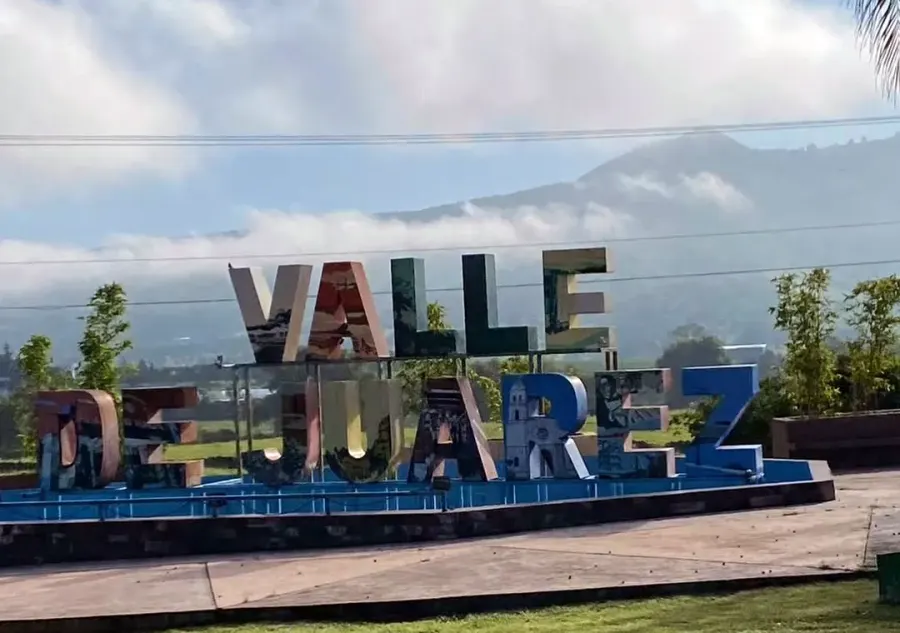 La carte Valle de Juárez