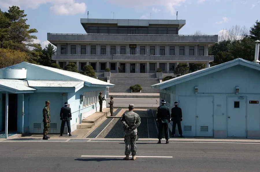 The Korean Demilitarized Zone card