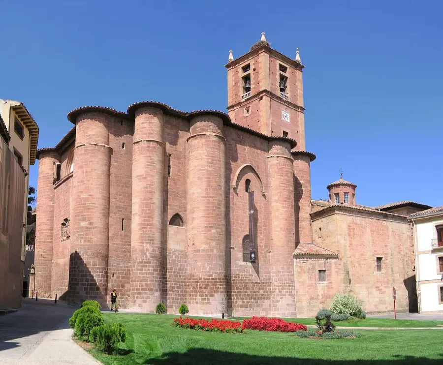 La carte Monastère Santa María la Real de Nájera