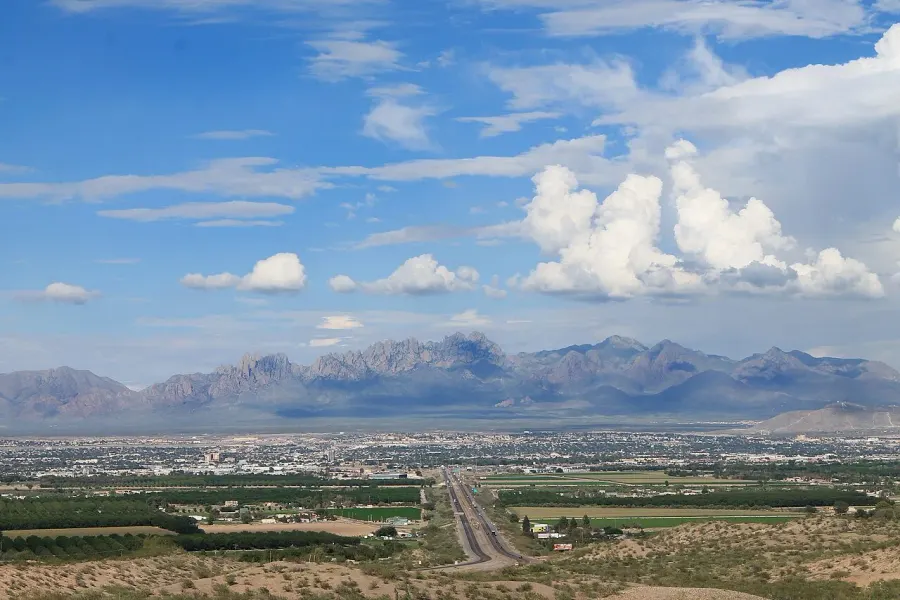 The Las Cruces, New Mexico card