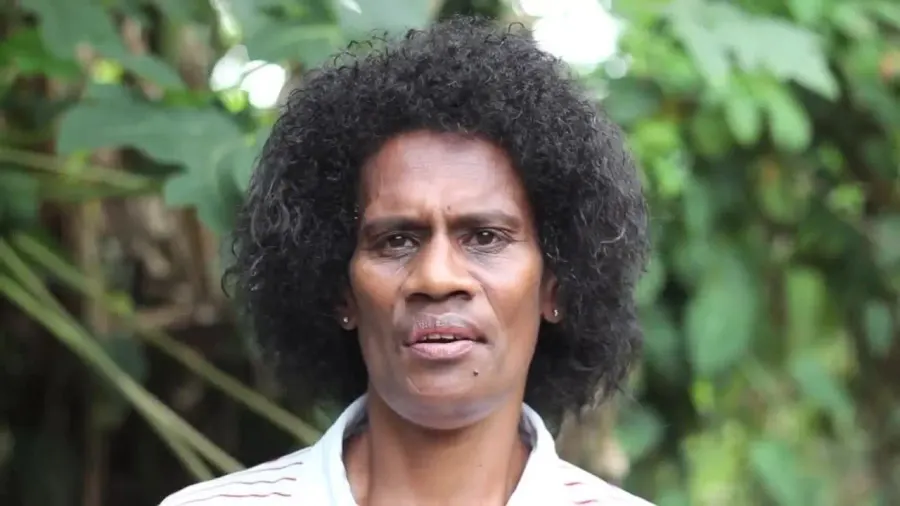 The Fijian language card