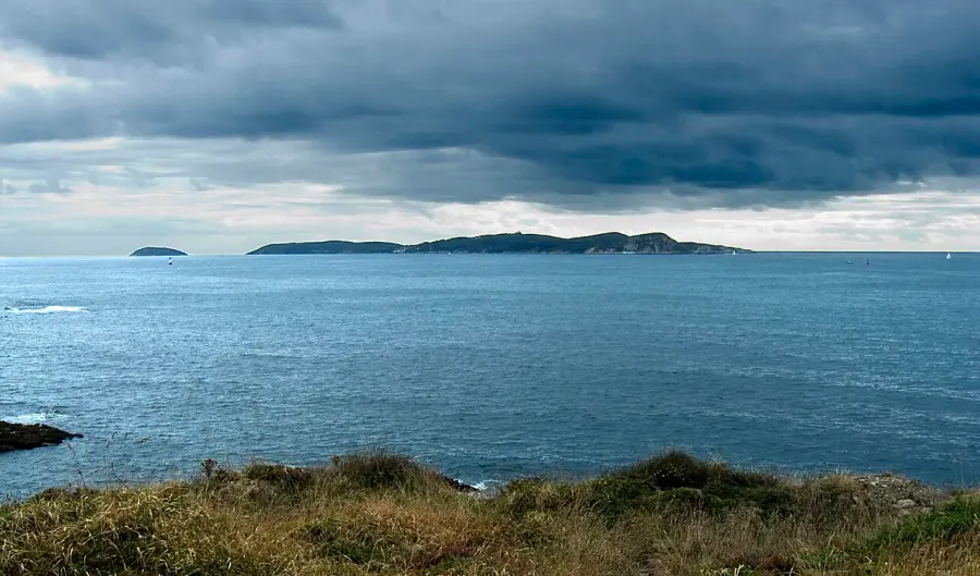 La carte Île de Ons