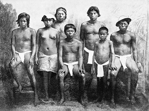 The Miskito people card