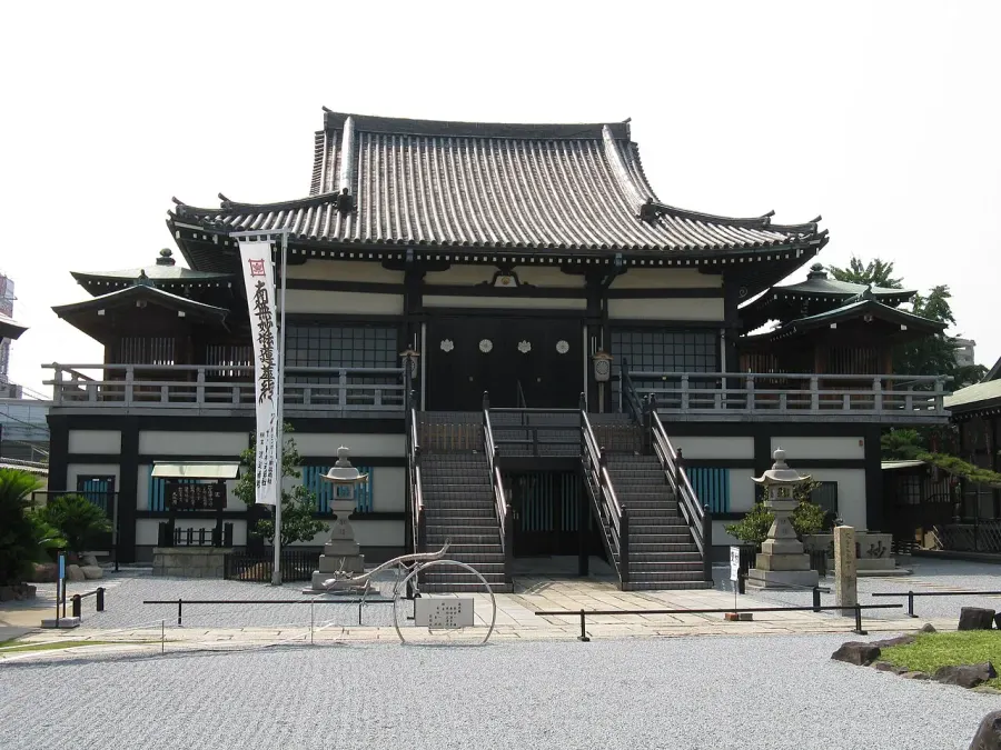 La carte Myōkoku-ji