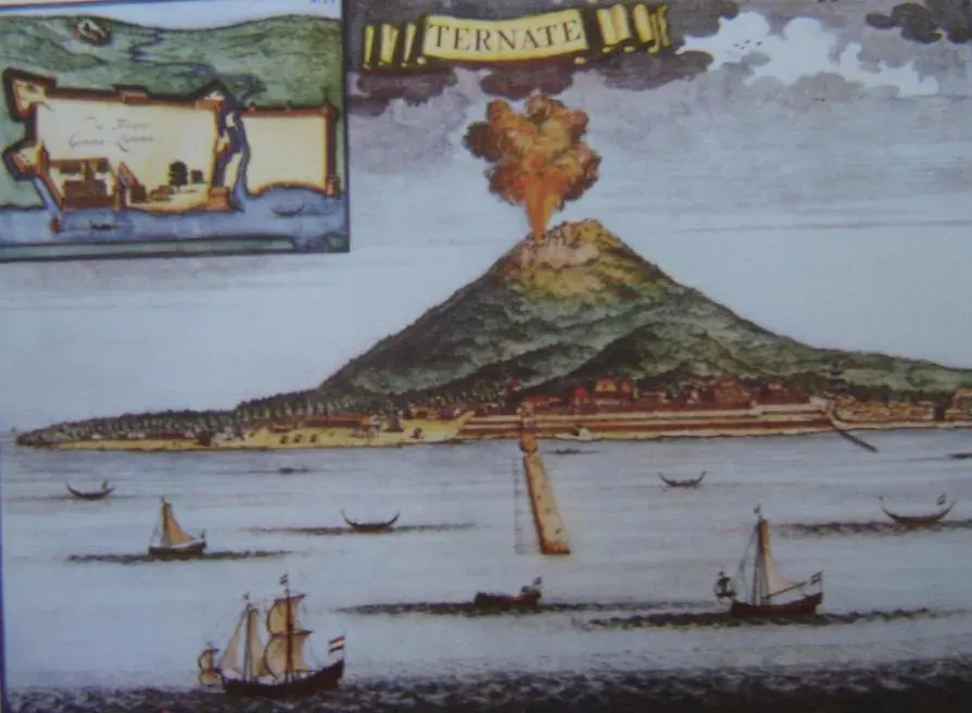 La carte Ternate
