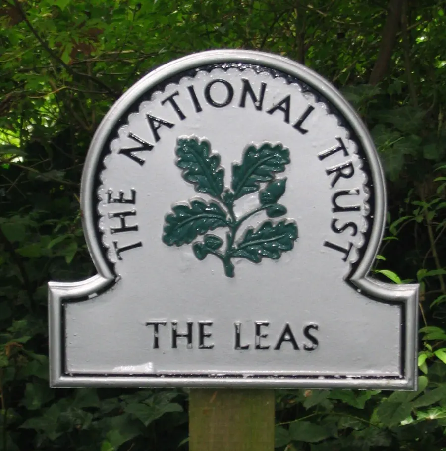 La carte National Trust for Places of Historic Interest or Natural Beauty