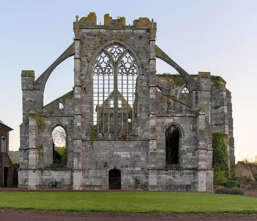 The Aulne Abbey card