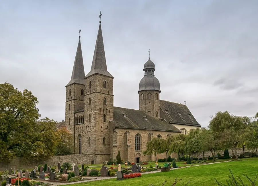 La carte Abbaye de Marienmünster