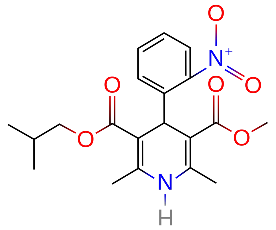 La carte Nisoldipine