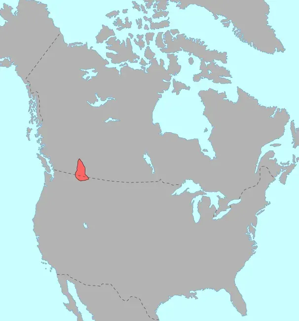 La carte Kutenai
