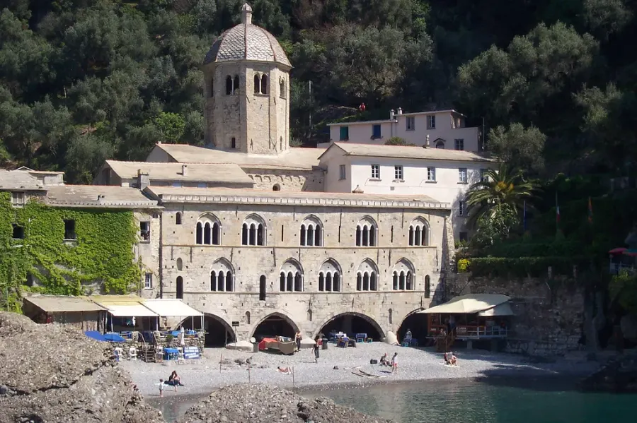 The San Fruttuoso Abbey card
