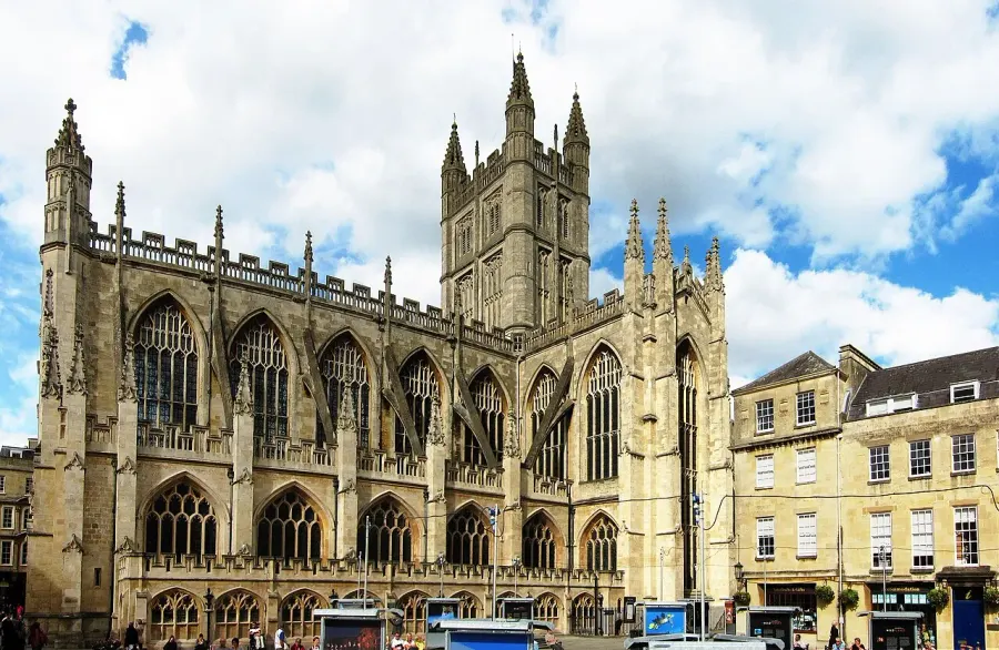 The Bath Abbey card