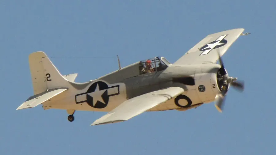 The Grumman F4F Wildcat card