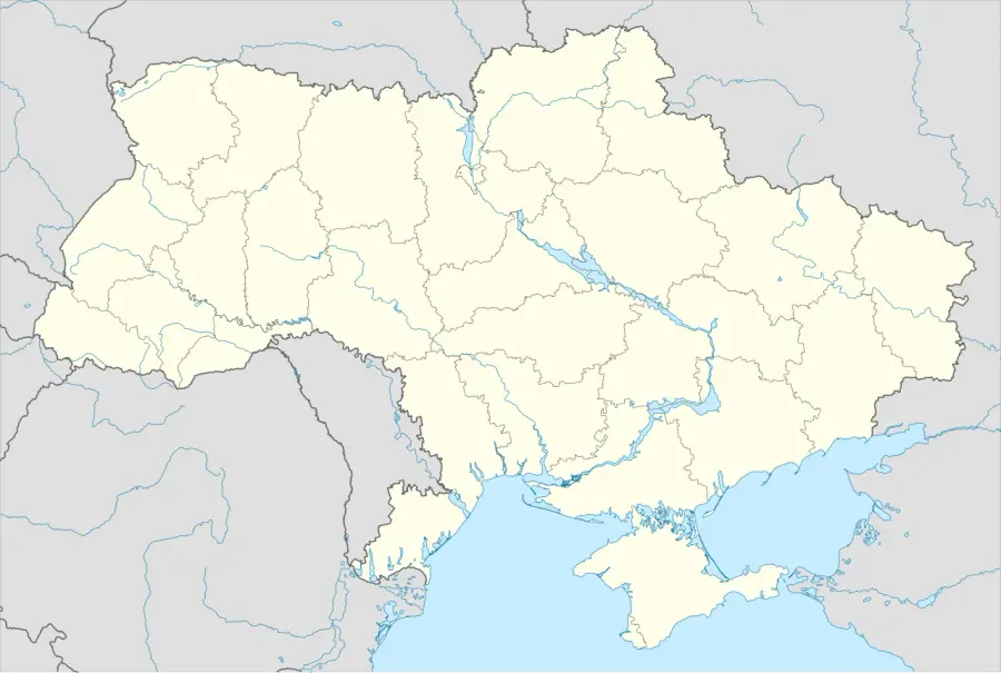 The Oblasts of Ukraine card