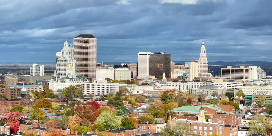 La carte Hartford