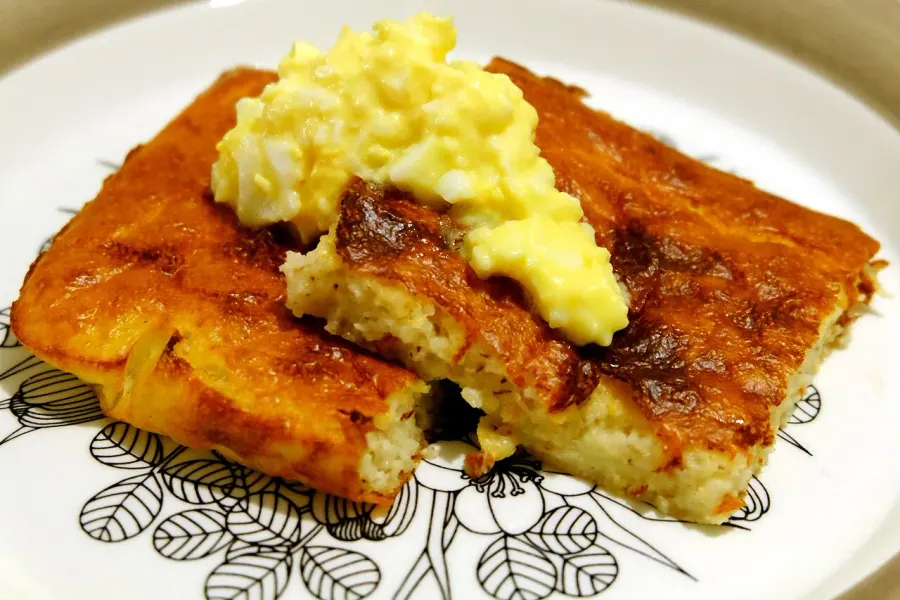 The Egg butter card