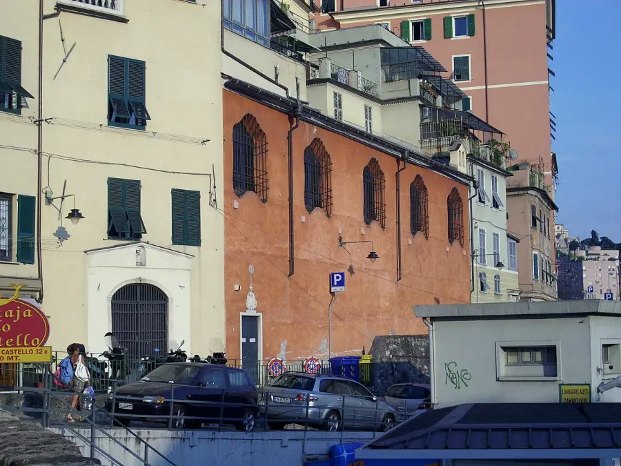 La carte Oratoire San Giacomo della Marina