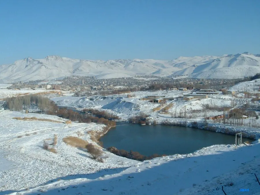 La carte Mahabad