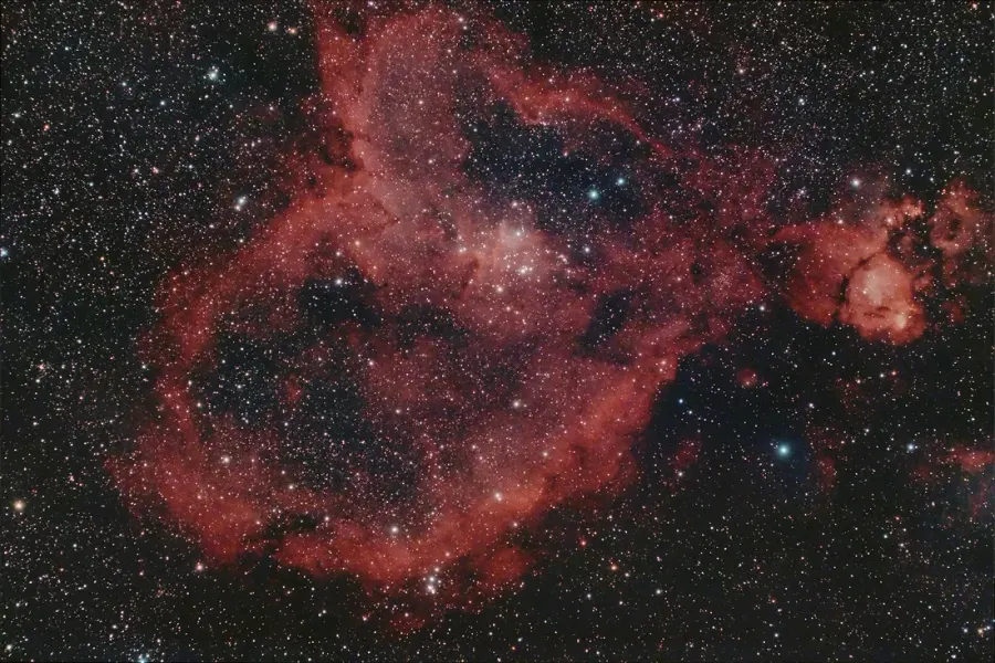 La carte IC 1805