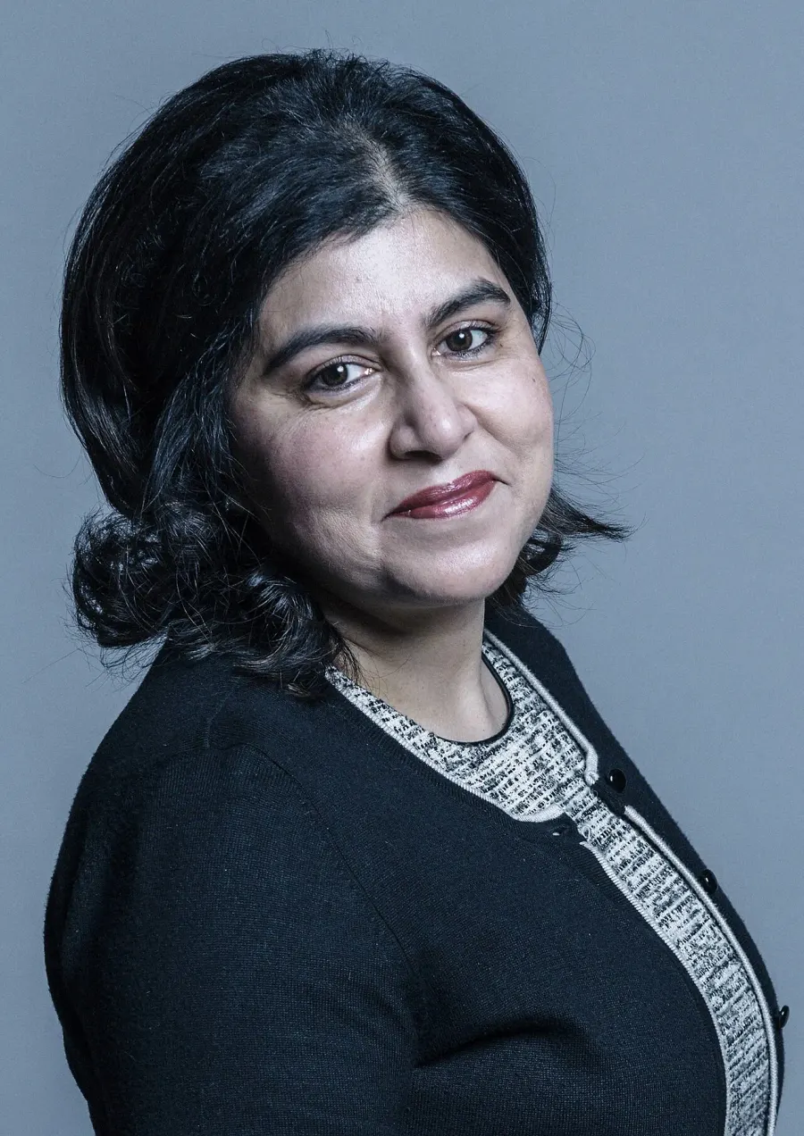 La carte Sayeeda Warsi