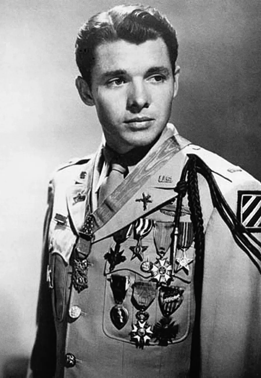 La carte Audie Murphy