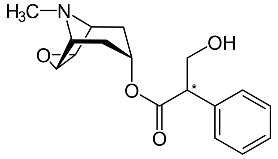 La carte Scopolamine